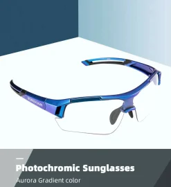 Adaptive Cycling Goggles with Complete UV Protection