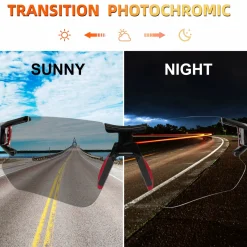 Adaptive Cycling Goggles with Complete UV Protection