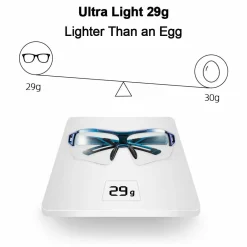 Adaptive Cycling Goggles with Complete UV Protection