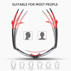 Adaptive Lens Photochromic Cycling Sunglasses