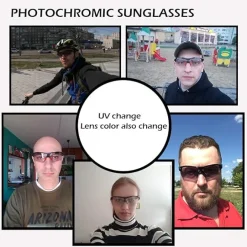 Adaptive Lens Photochromic Cycling Sunglasses