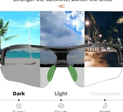 Adaptive Lens Photochromic Cycling Sunglasses