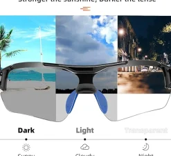 Adaptive Lens Photochromic Cycling Sunglasses