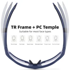 Adaptive Photochromic Cycling Sunglasses (UV400 Lens)