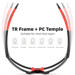 Adaptive Photochromic Cycling Sunglasses (UV400 Lens)