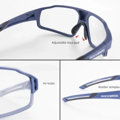 Adaptive Photochromic Cycling Sunglasses (UV400 Lens)