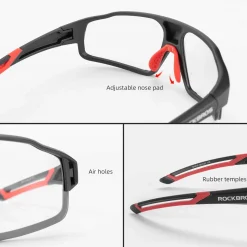 Adaptive Photochromic Cycling Sunglasses (UV400 Lens)