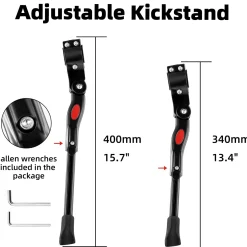 Adjustable Alloy Rear Mount Kickstand for 22