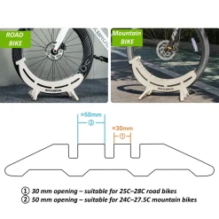 Adjustable Bike Stand Banana-Style