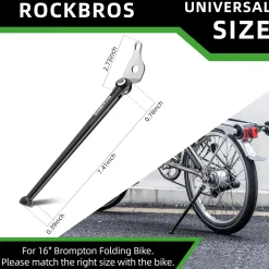Adjustable Center Mount Kickstand for 16" Folding Bikes
