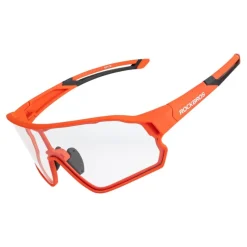 Aerodynamic Windproof Photochromic Cycling Sunglasses