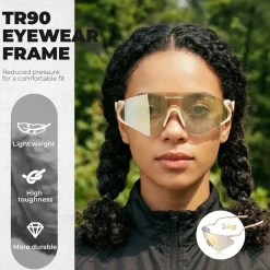 Agile Snake Photochromic Sports Sunglasses