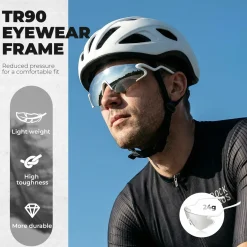 Agile Snake Photochromic Sports Sunglasses