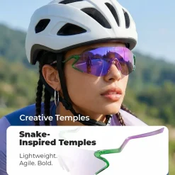 Agile Snake Photochromic Sports Sunglasses