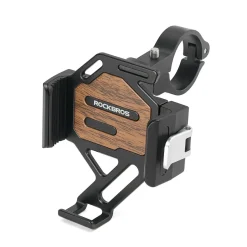 Aluminum Anti-Shake Cell Bike Phone Holder, Motorcycle Phone Mount for 2.56–3.74
