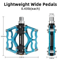 Aluminum Platform Pedals