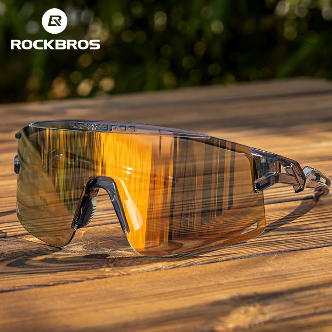 Anti-Fog Photochromic Mountain Bike Glasses