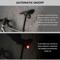 A8Pro Tail Light Remote USB-C With Horn 115dB