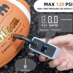 AS1 Pro Mini Electric Air Bike Tire Pump 120PSI