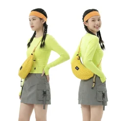 Banana Bike Handlebar Bag, Lightweight Crossbody Cycling Bag 1.8L