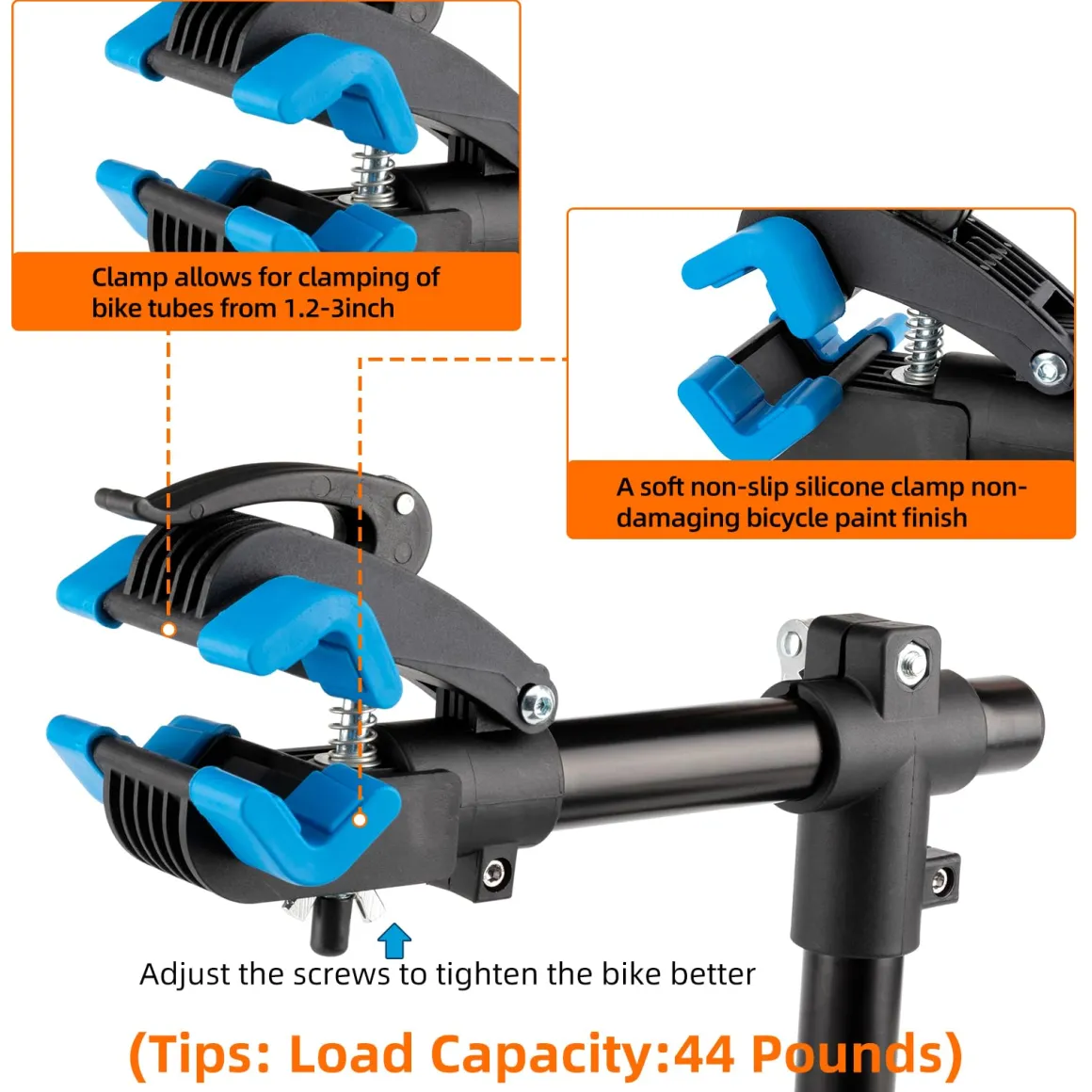 Bench Mount Bike Repair Stand with Secure Clamp