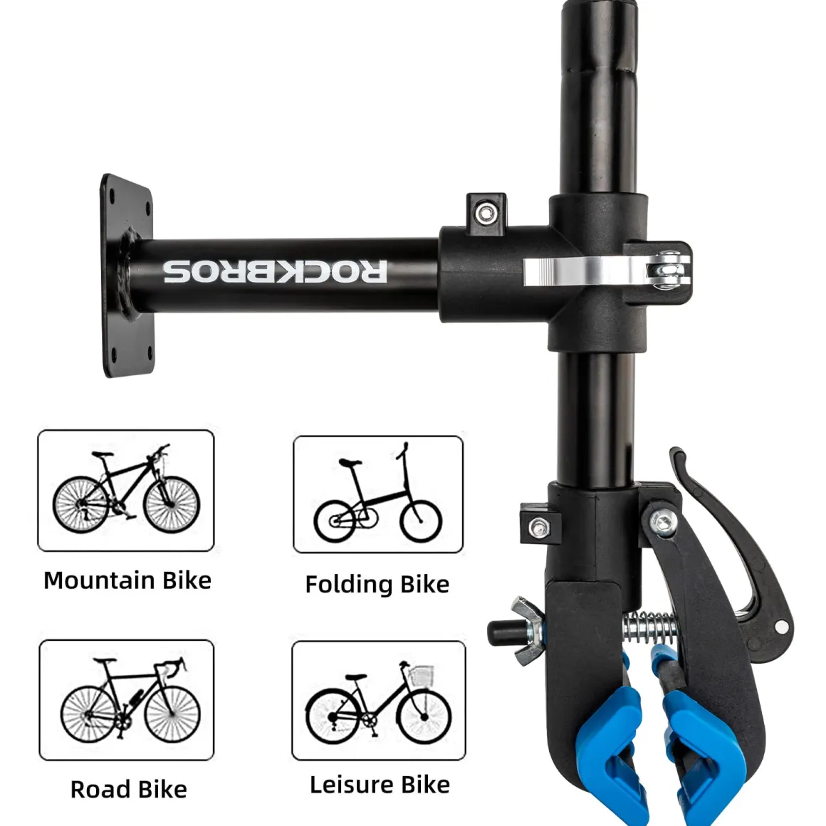Bench Mount Bike Repair Stand with Secure Clamp