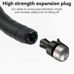 Bicycle Handlebar End Plug Bell 80dB Copper Alloy