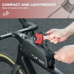 Bicycle Lock with 5.5 mm Steel Cable