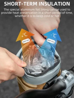 Bike Bottle Holder Magnetic 1.2L