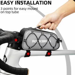 Bike Frame Bag Compatible with iPhone 14/13/12 Pro Galaxy S22/S21