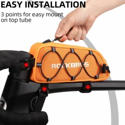 Bike Frame Bag Compatible with iPhone 14/13/12 Pro Galaxy S22/S21