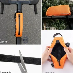 Bike Frame Bag Compatible with iPhone 14/13/12 Pro Galaxy S22/S21