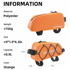 Bike Frame Bag Compatible with iPhone 14/13/12 Pro Galaxy S22/S21