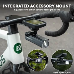 Bike Handlebar Mount For Computer & Light