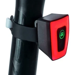 Bike Helmet Warning Tail Light USB