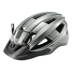 Bike Helmet with Photochromic Visor USB Rechargeable Tail Light