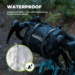 Bikepacking Front Handlebar Rack + Waterproof Compression Pack Set