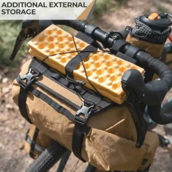 Bikepacking Front Handlebar Rack + Waterproof Compression Pack Set