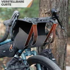 Bikepacking Front Handlebar Rack + Waterproof Compression Pack Set