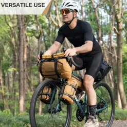 Bikepacking Front Handlebar Rack + Waterproof Compression Pack Set