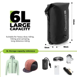 Bikepacking Waterproof Compression Bag + Rear Rack Set