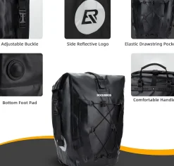 Bike Pannier Waterproof for Rear Rack
