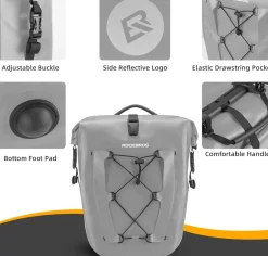 Bike Pannier Waterproof for Rear Rack