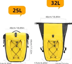 Bike Pannier Waterproof for Rear Rack