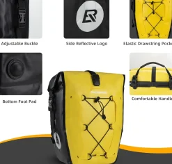 Bike Pannier Waterproof for Rear Rack