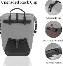 Bike Pannier Waterproof for Rear Rack