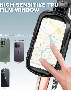 Bike Phone Bag for Secure Riding and Easy Access