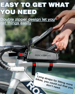 Bike Phone Bag for Secure Riding and Easy Access
