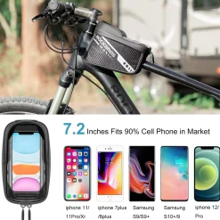 Bike Phone Frame Bag for Large Smartphones