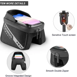 Bike Phone Frame Bag for Large Smartphones